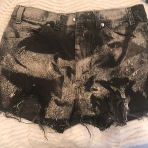 Levi’s 505 shorts with American Flag pocket